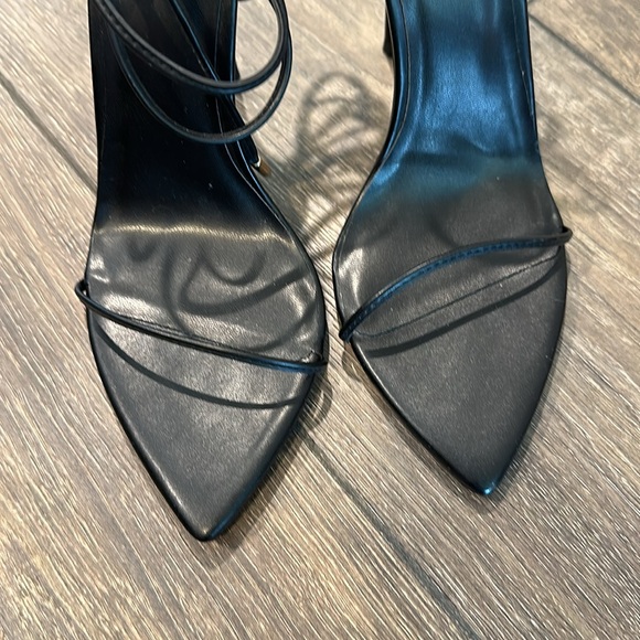 La Femme NWOT Luce Minimale - Black Size 38 US 8 - Picture 6 of 8